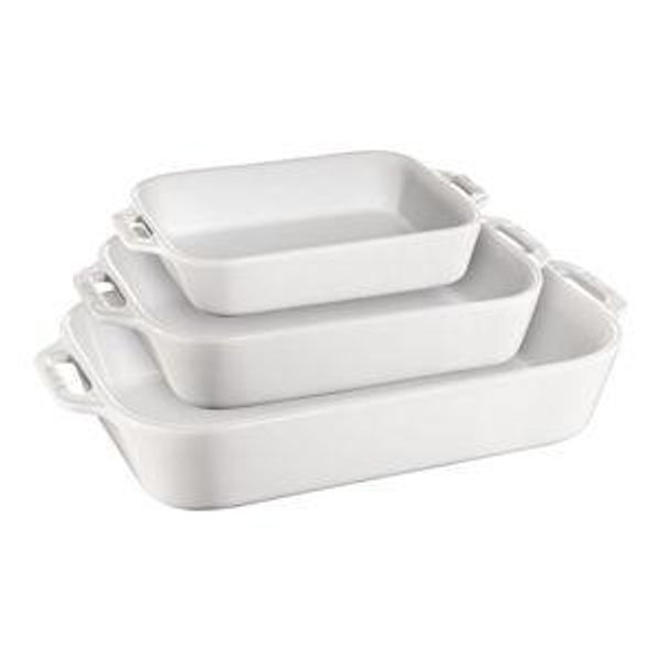 Staub 3-Piece Rectangular Ceramic Baking Dish Set | Nordstrom