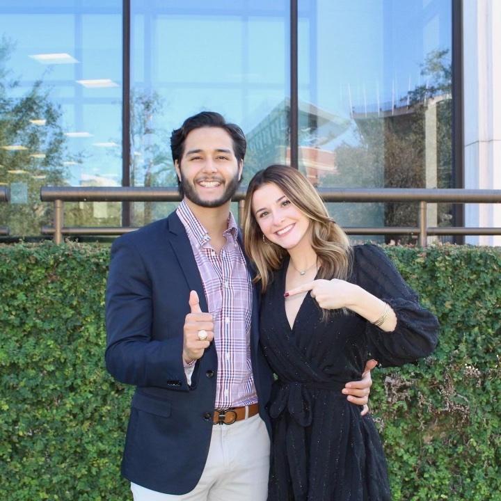 Arturo's Aggie Ring Day - one of Texas A&M's traditions in which students earn a ring after completing 90 credit hours!