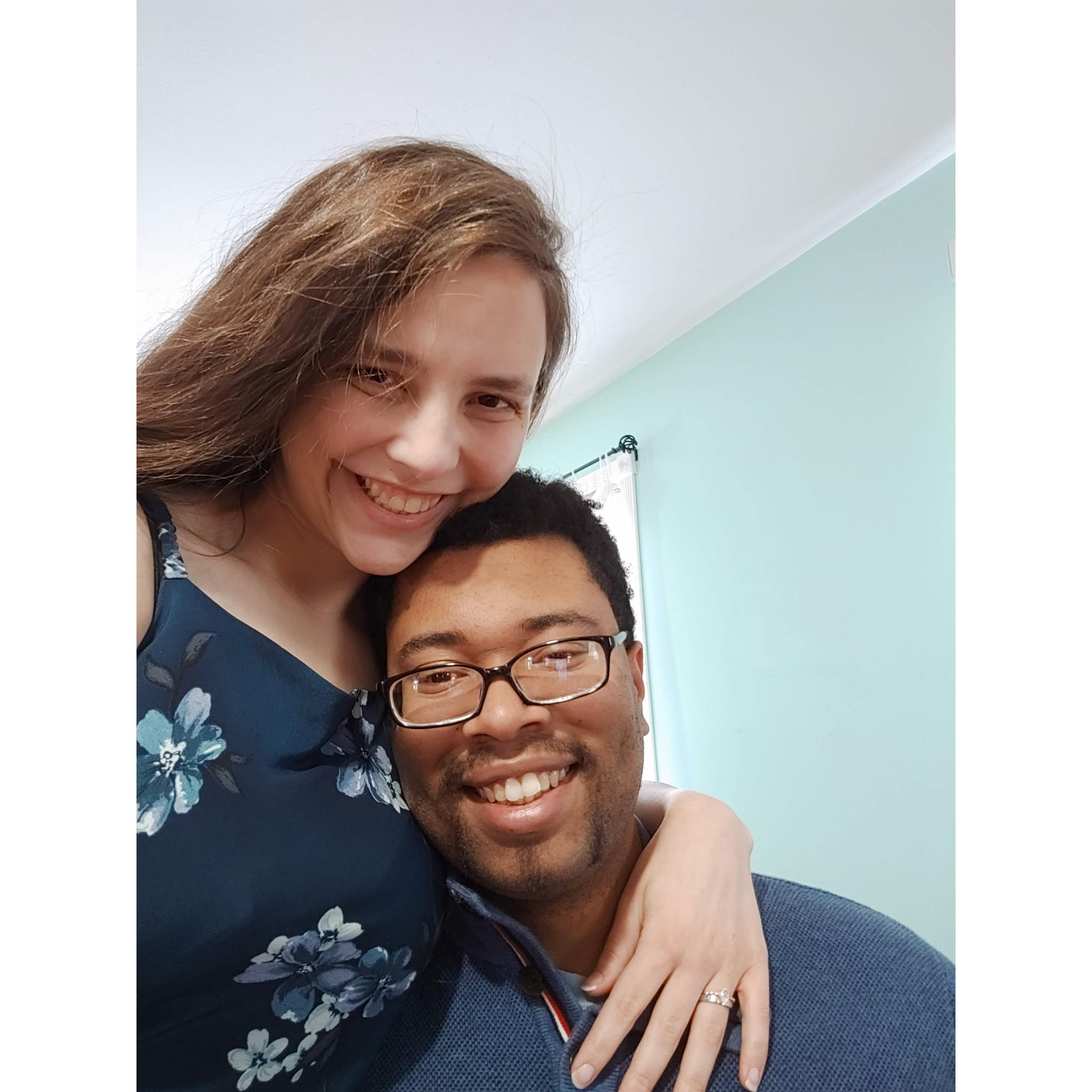 This is when we got engaged!