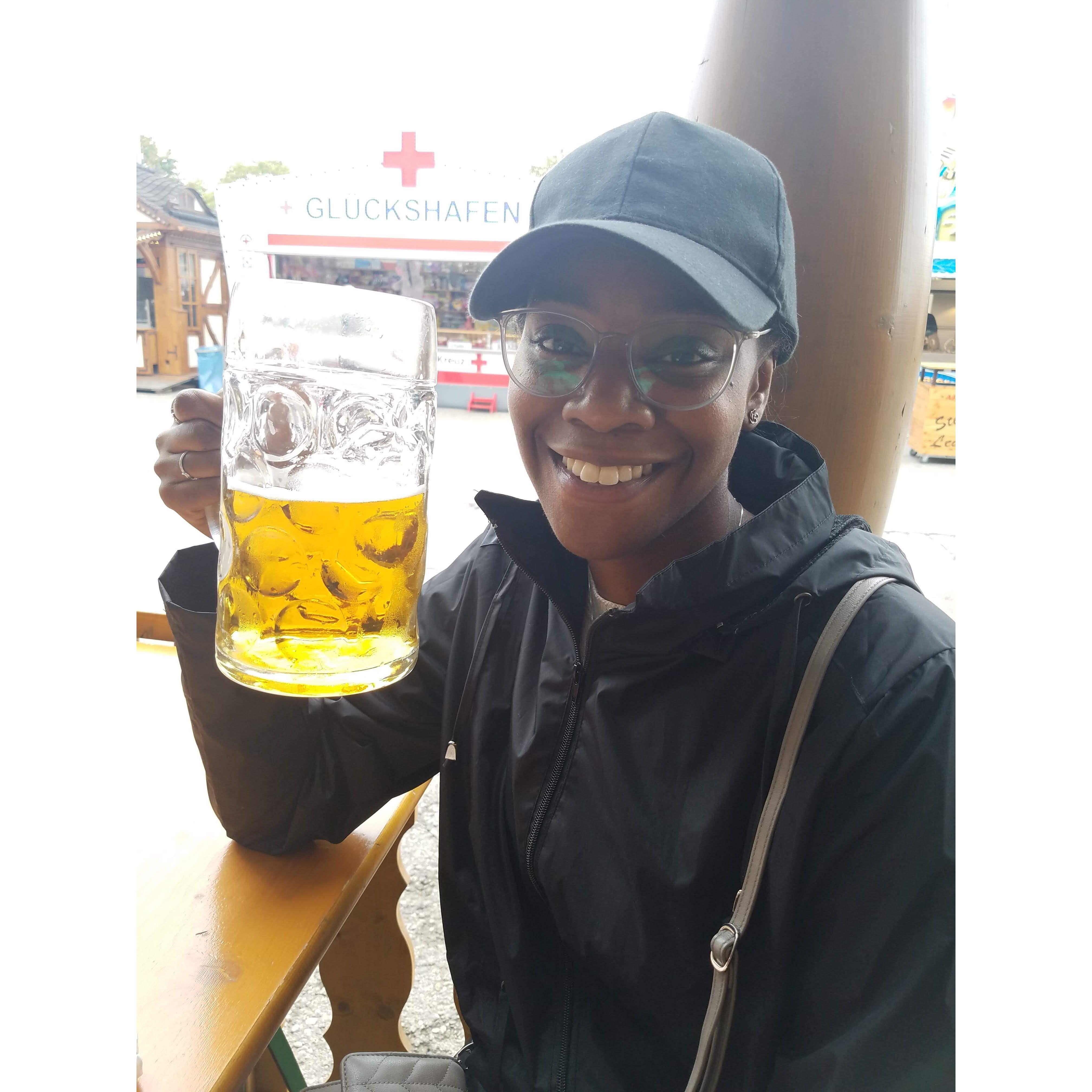Oktoberfest in Ausburg, Germany!
