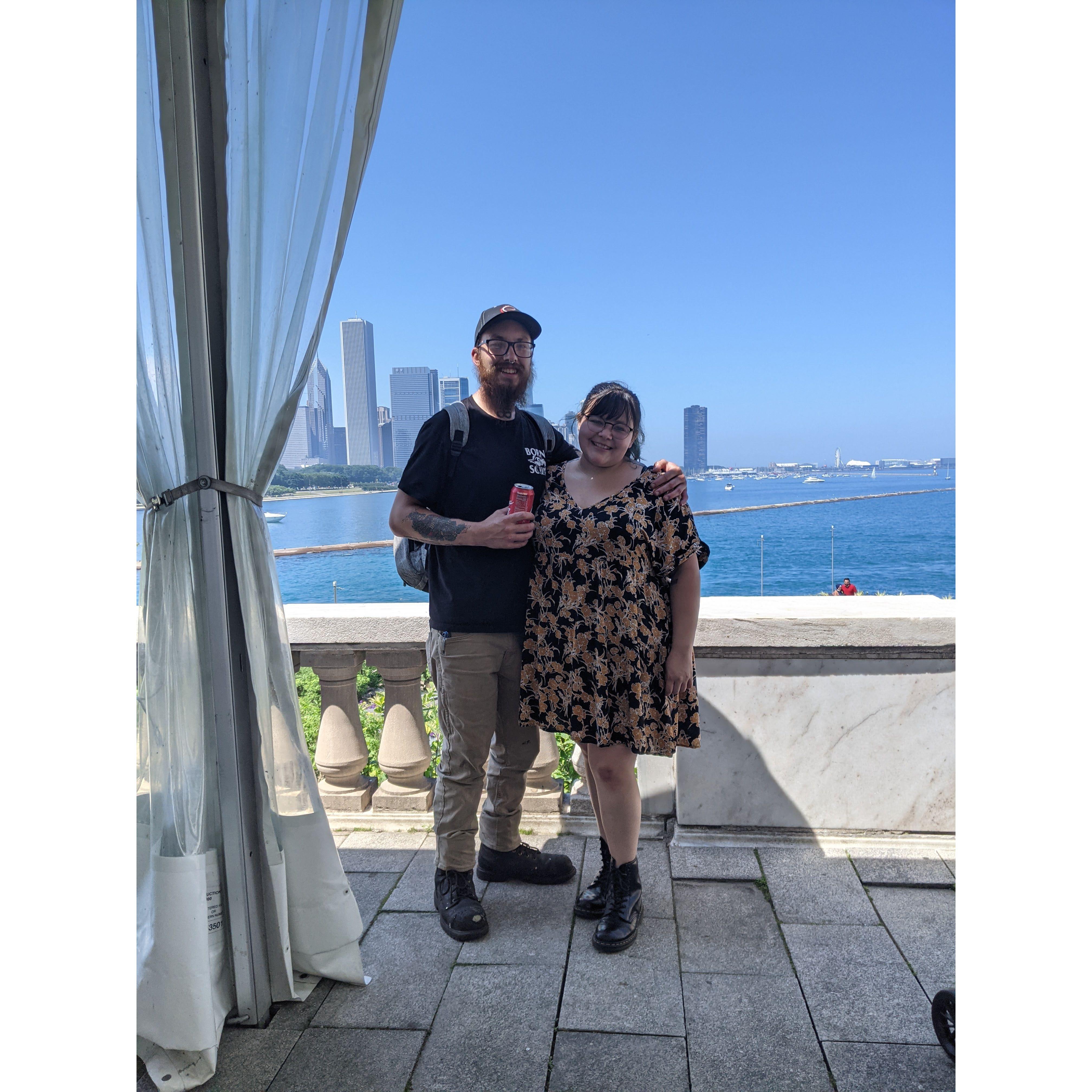 June 2021, Chicago vacation.