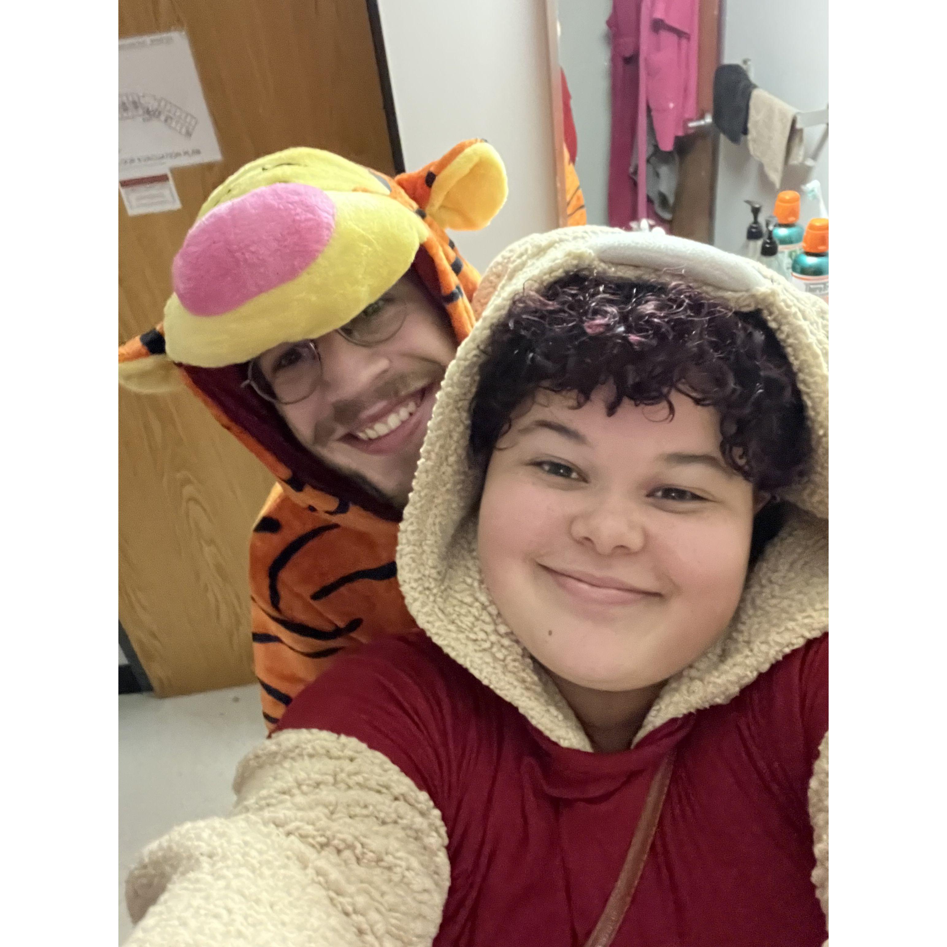 Pooh Bear and Tigger
