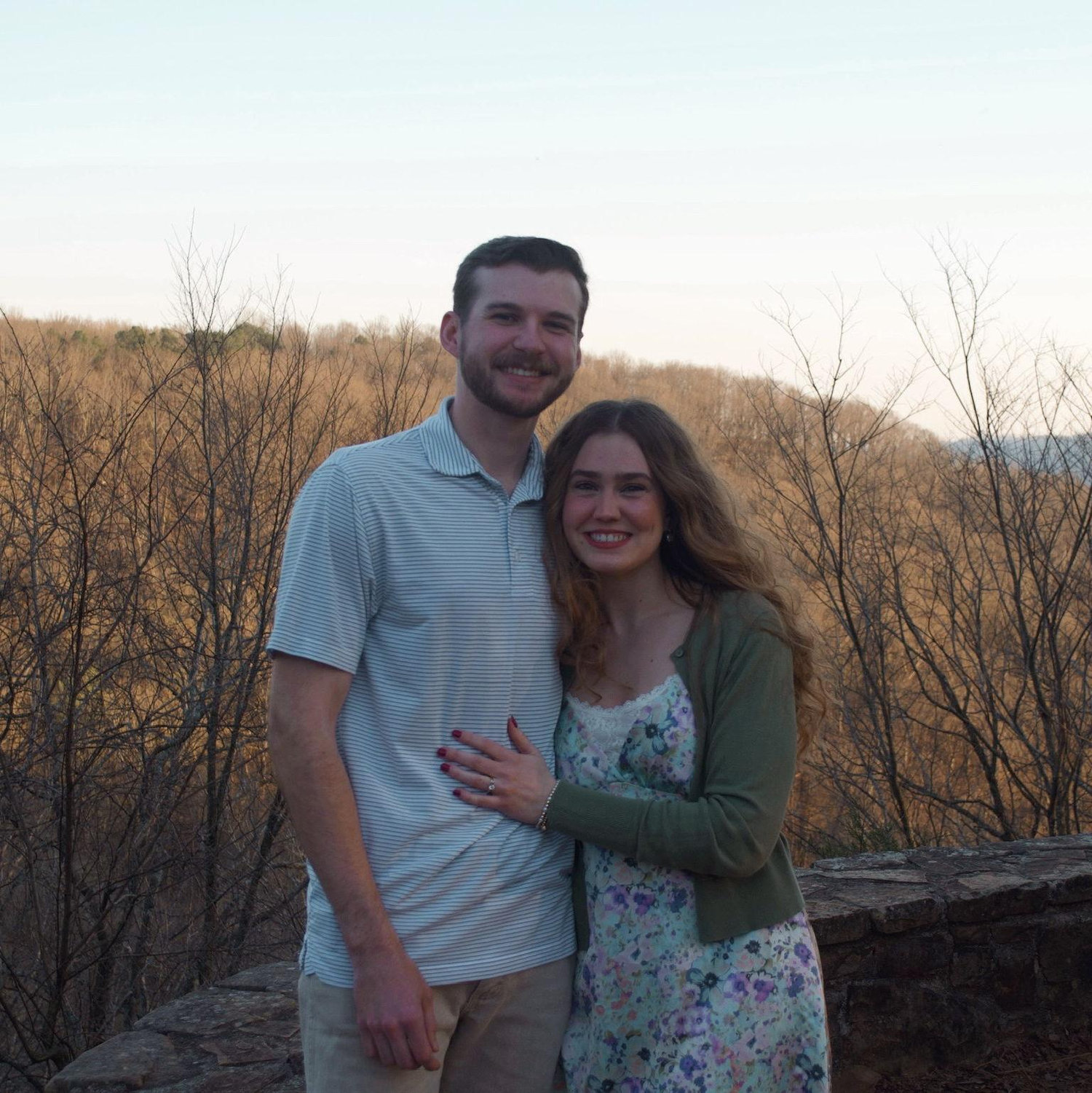 Our perfect engagement at Monte Sano, March 2026