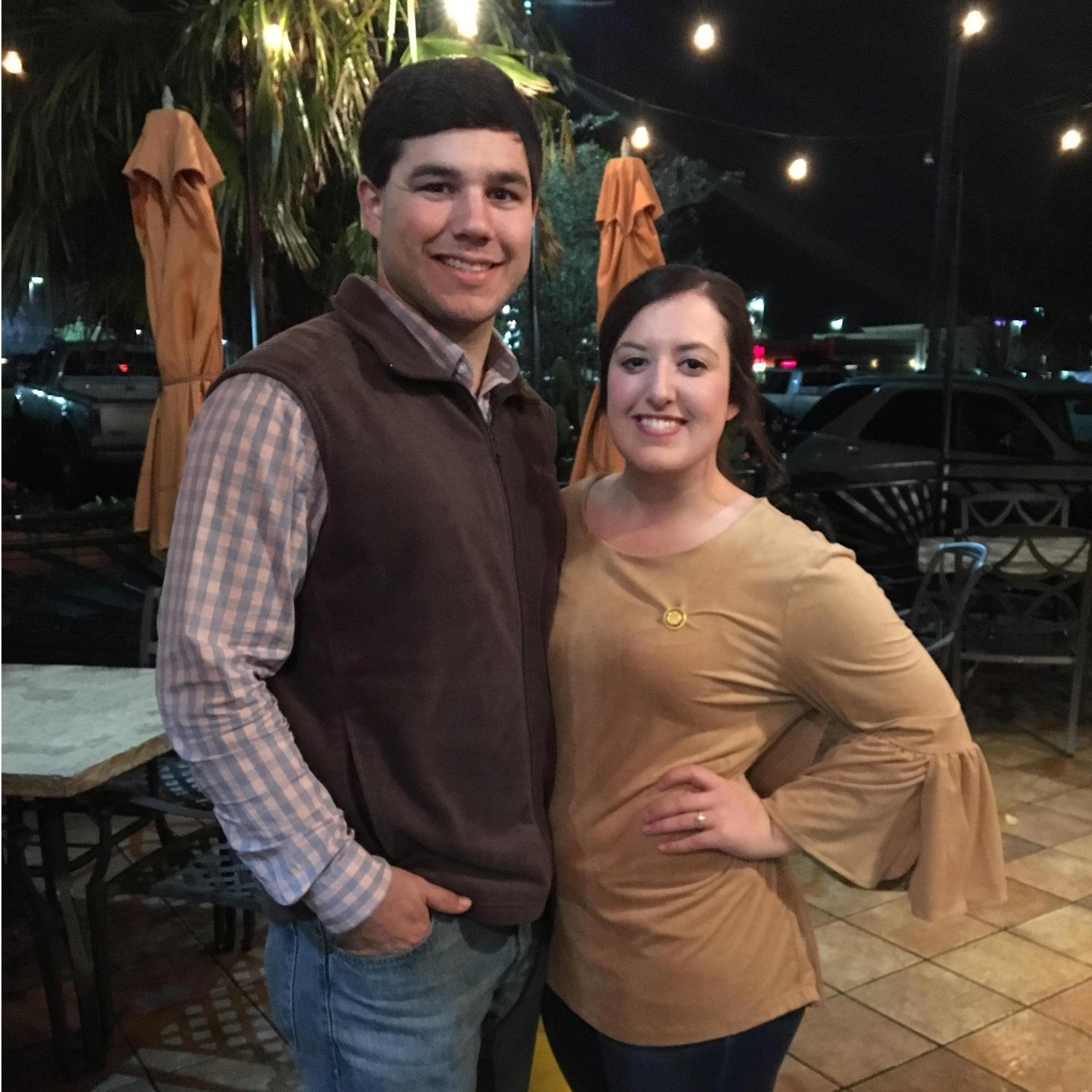 The night of my Pinning Ceremony for my LPN, how wonderful it is to have the one you love support you always!