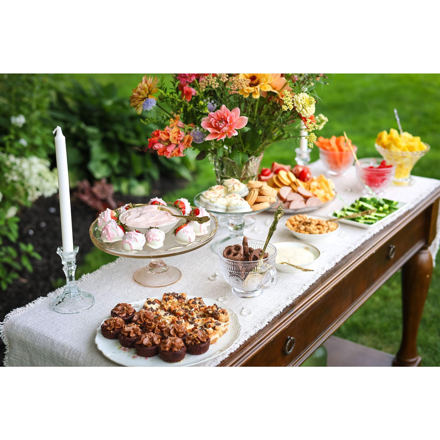 All the food