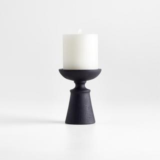 Izumo Ebonized Wood Pillar Holder