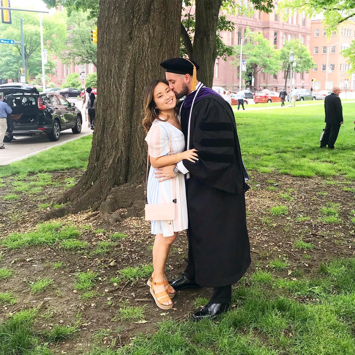 Jerry graduating from Widener Commonwealth Law School, Class of 2019
