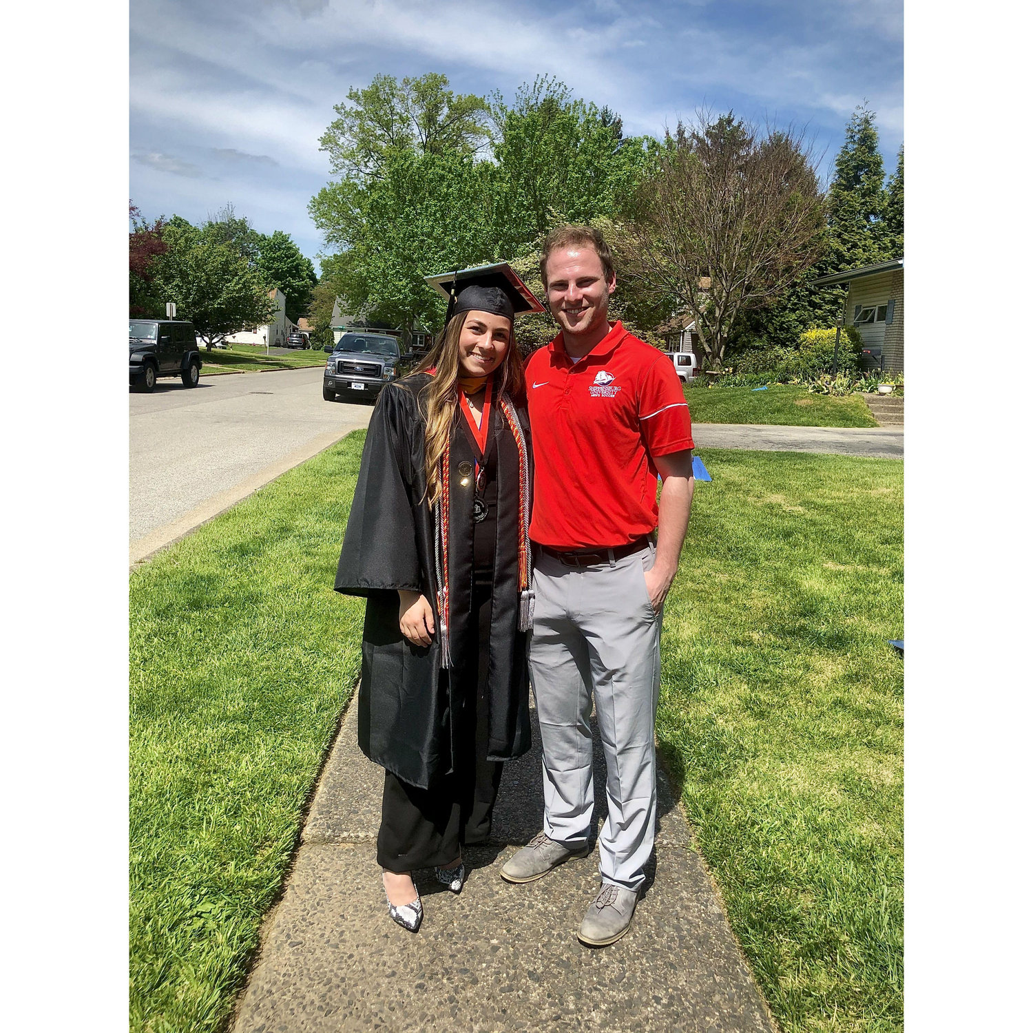 May 16th, 2020 - Sam's at-home college graduation!