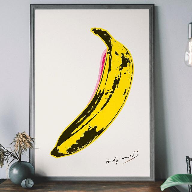 Andy Warhol Banana – American Pop Art, Vintage Pop Art Print, Retro Gift Idea