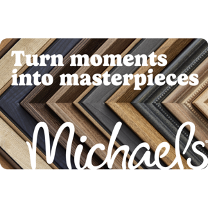 Custom Framing at Michaels - Gift Card