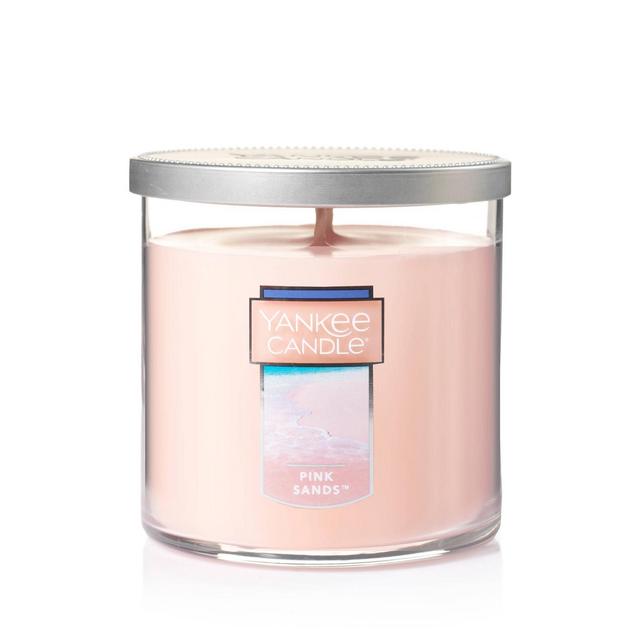 12.5oz Lidded Glass Jar 2-Wick Pink Sands Candle - Yankee Candle