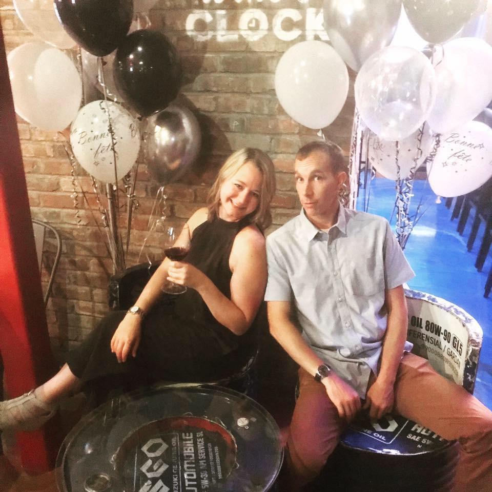 Celebrating another birthday together! September babies.