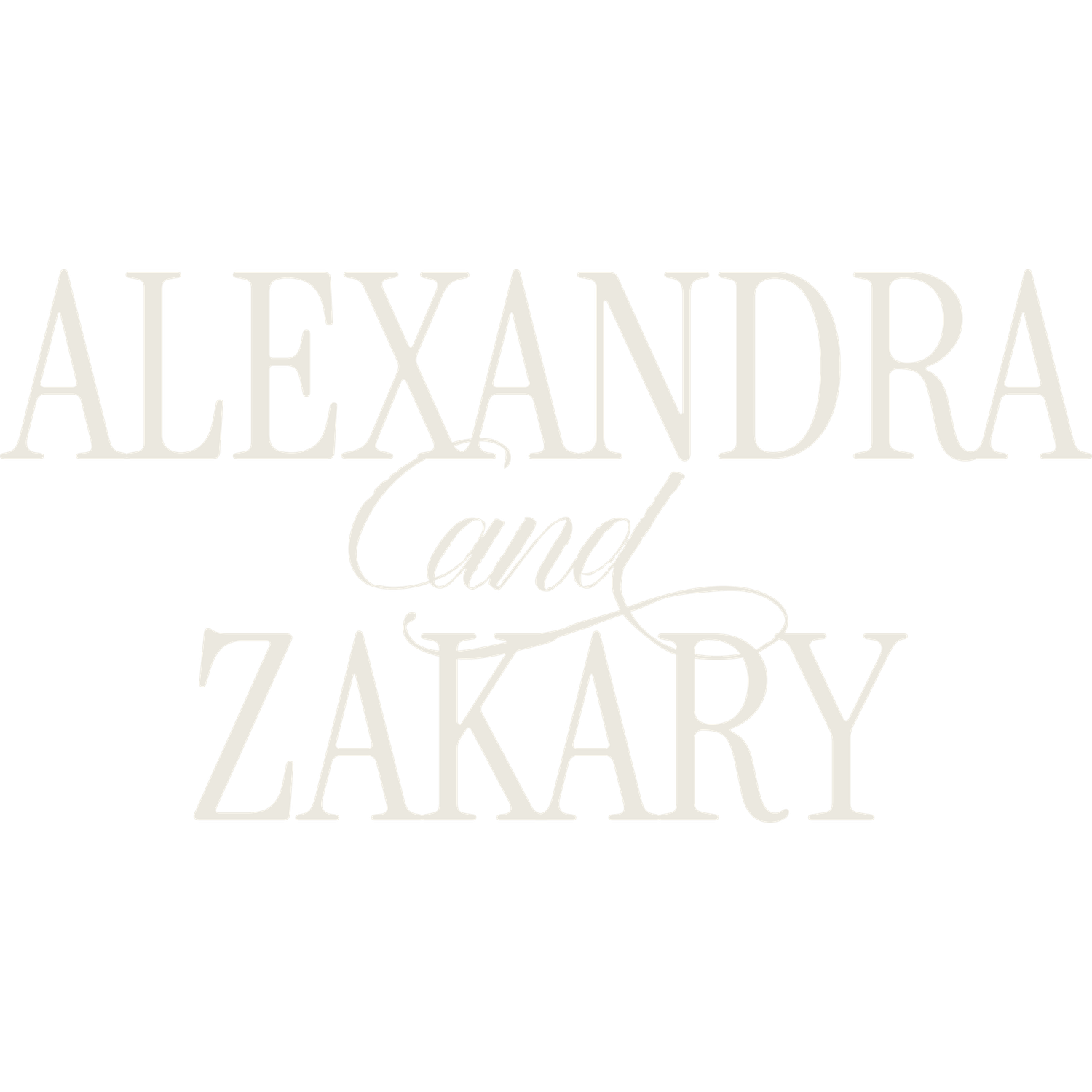 The Wedding Website of ZAKARY BAUMANN and ALEXANDRA FERNHOLZ