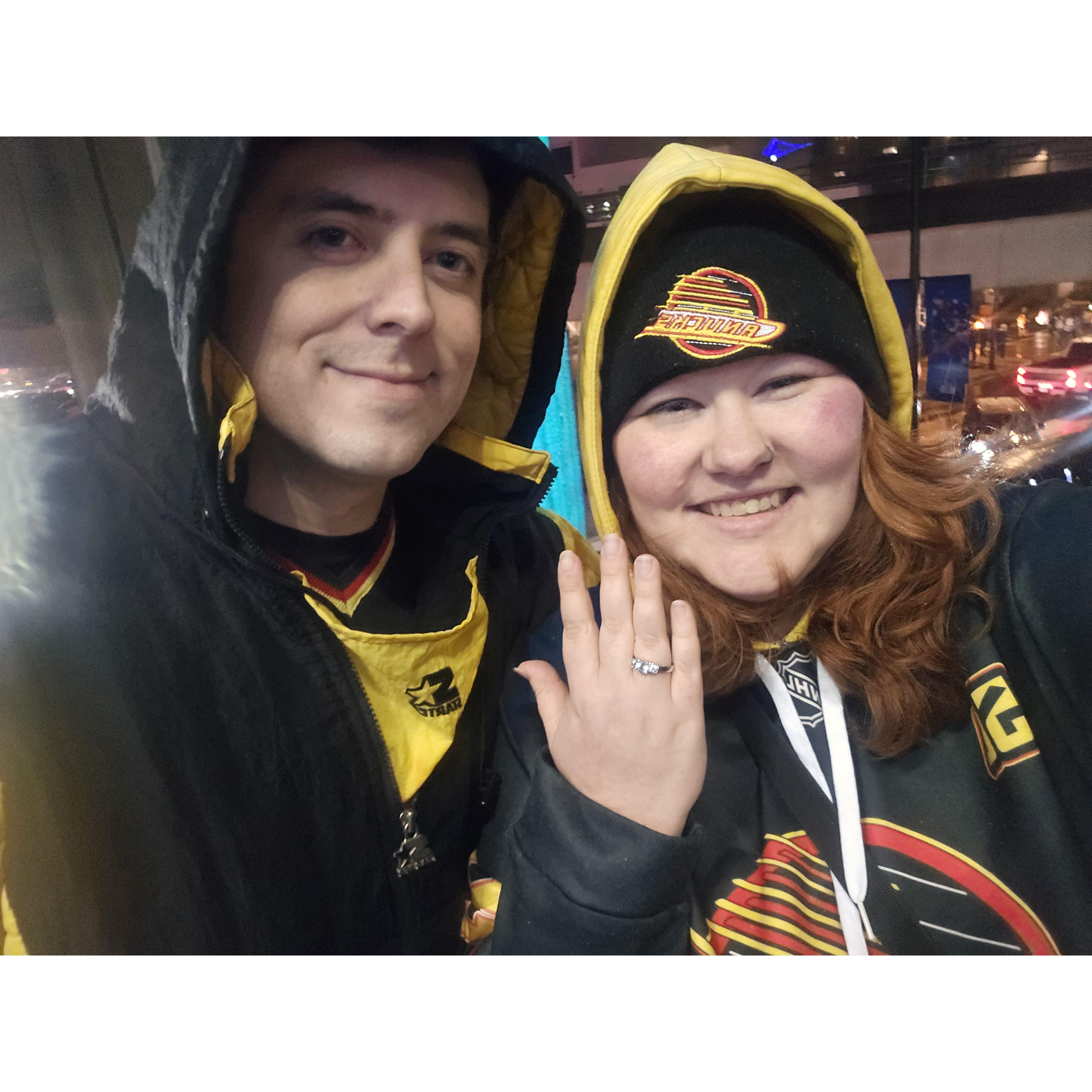Nov 16 2024 - Night we got engaged