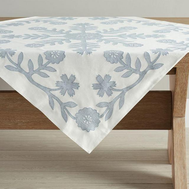 Lilo Cotton Table Throw - Blue