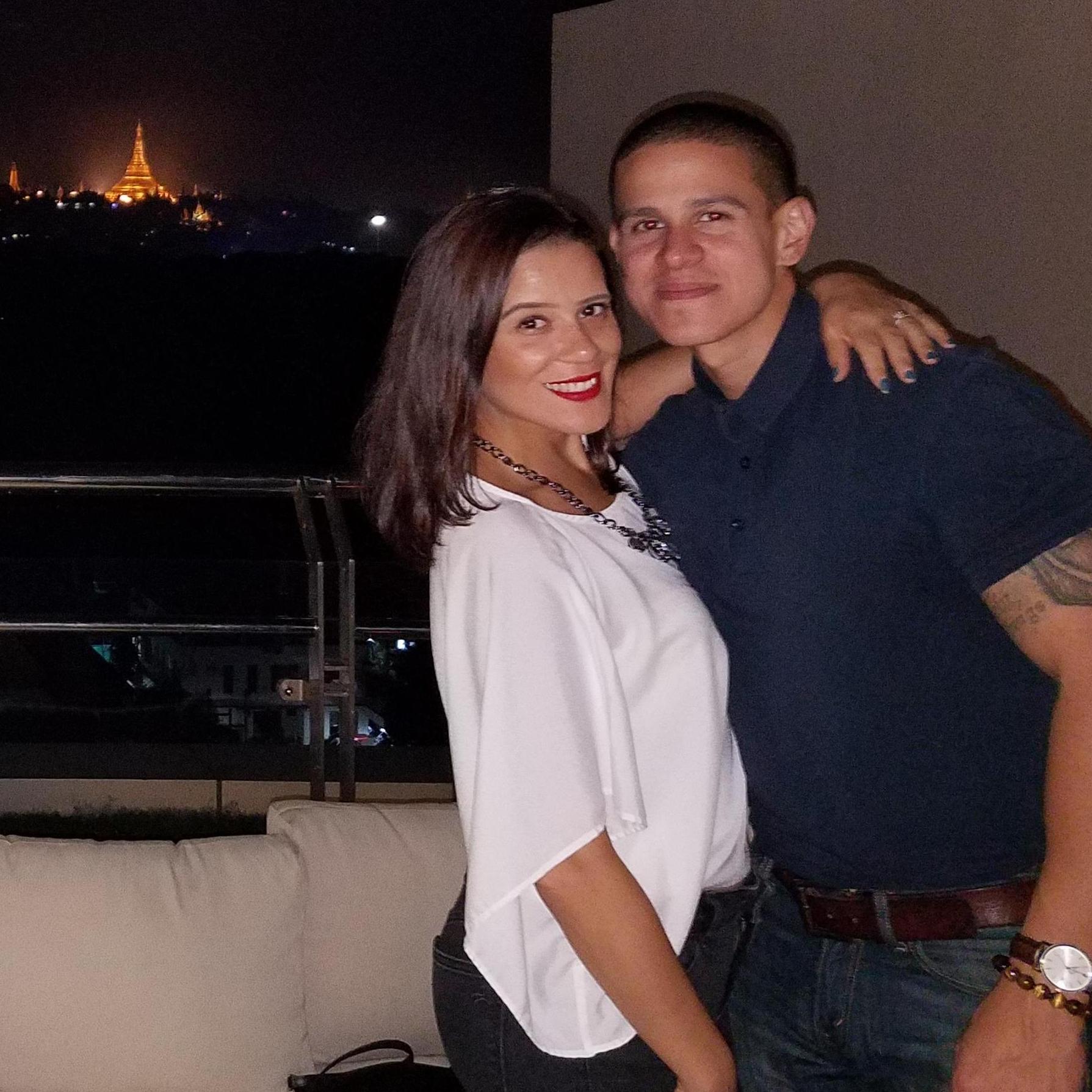 Myanmar, where we live and where pagodas are part of the view.