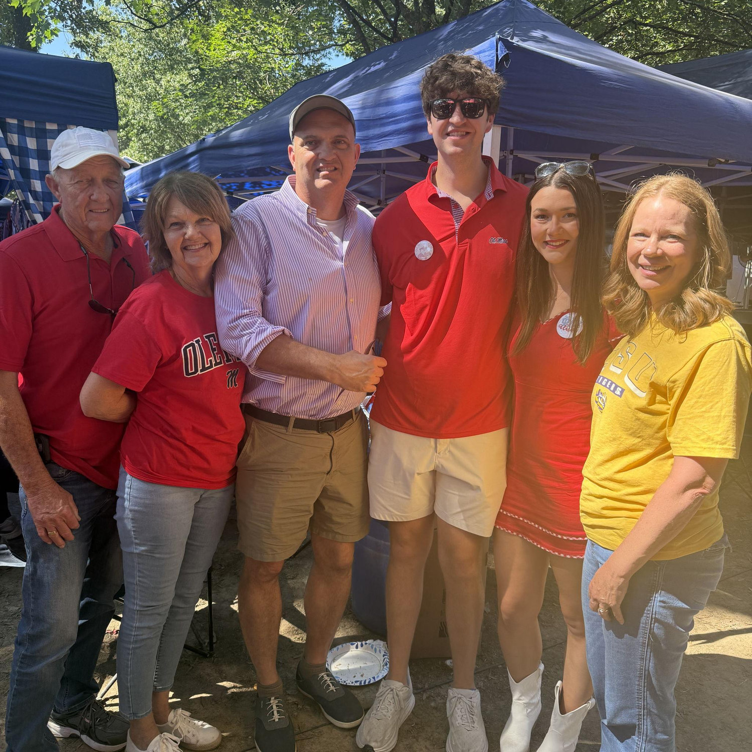 Ole Miss vs LSU tailgate