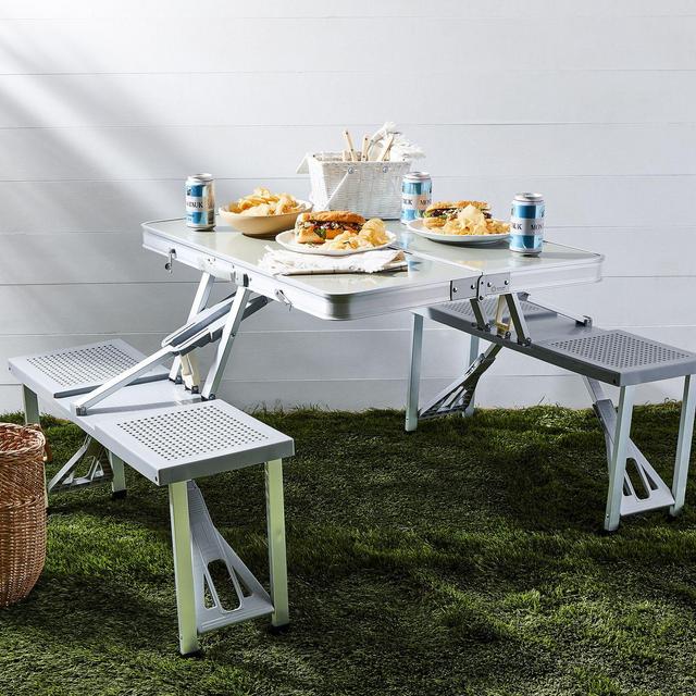 Lightweight Fold-Up Picnic Table
