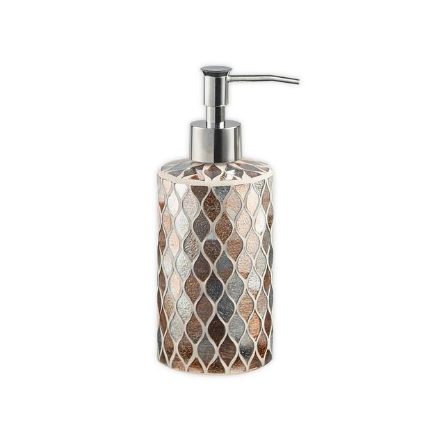 Sophia Mosaic Lotion Dispenser in Gold