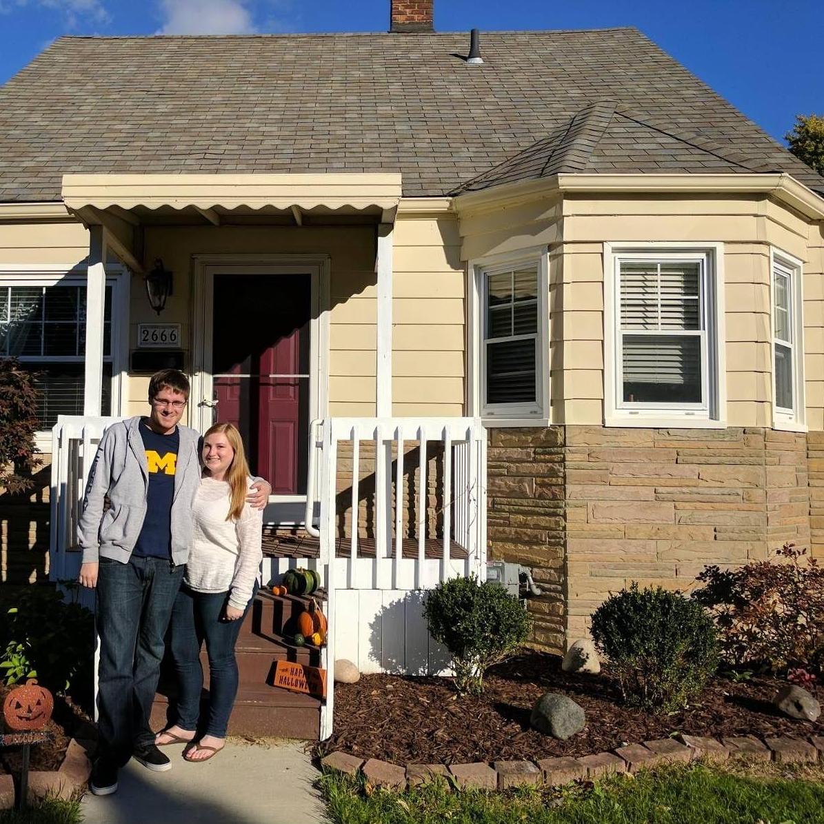 Our first house!