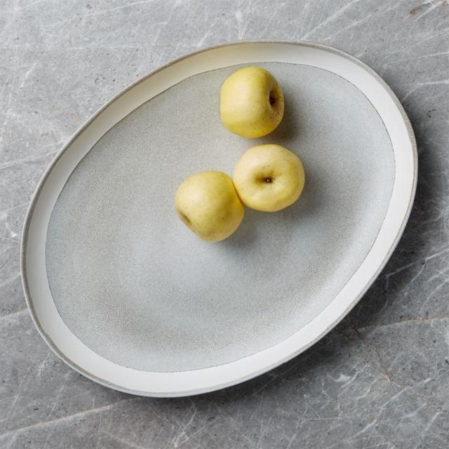 Pedra Artisan Oval Platter