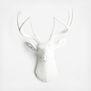 Resin Faux Taxidermy Deer Head