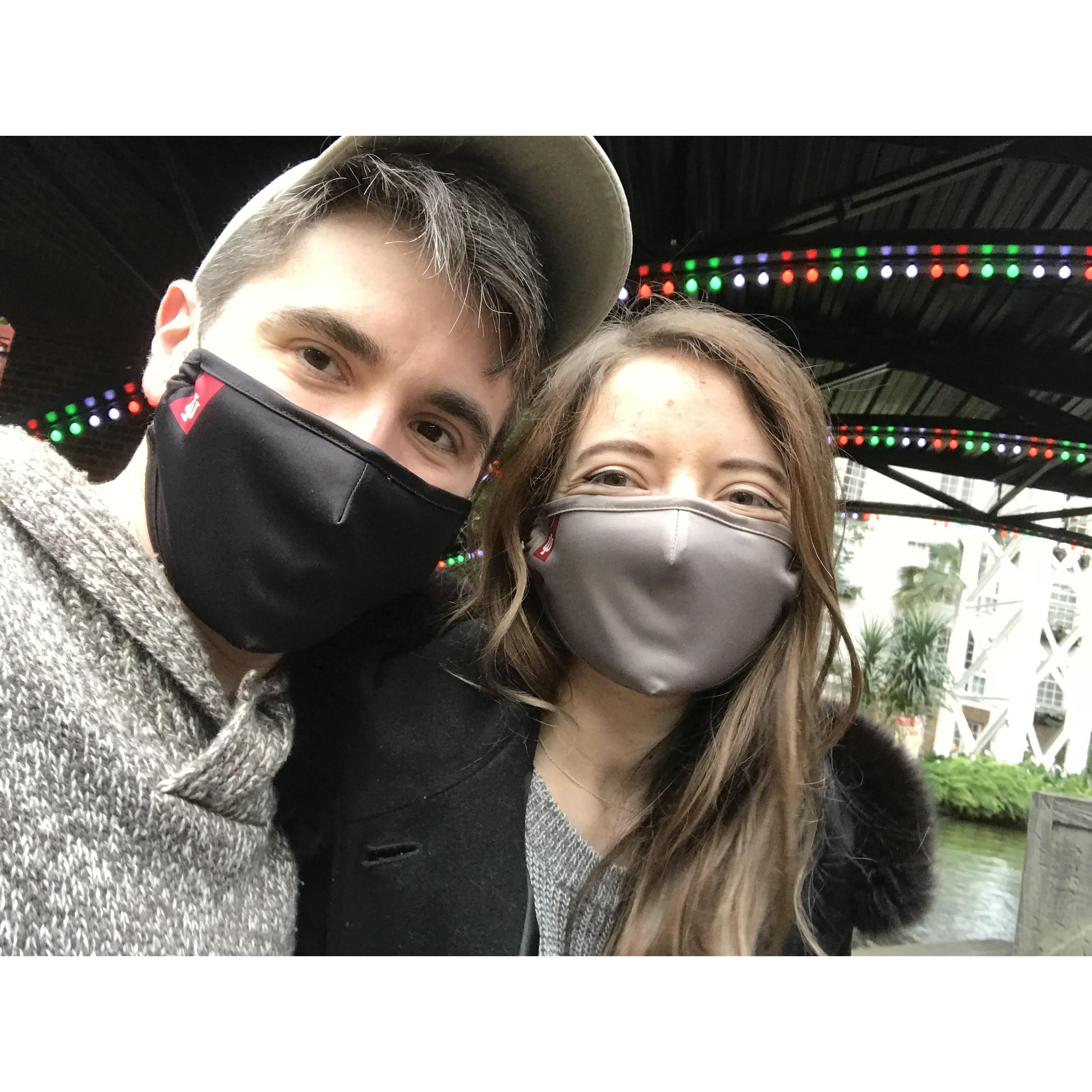 Boat tour of the Opryland Hotel in Nashville, TN