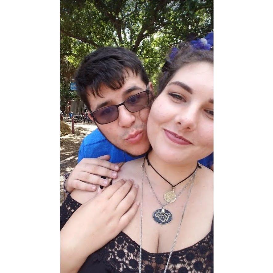 Our first Ren fest together, March 2017