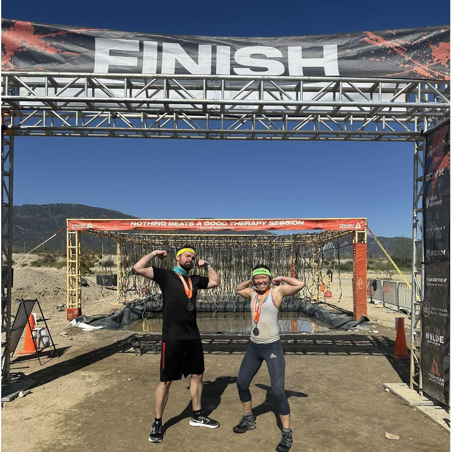 Second Tough Mudder 15K race- April 2025