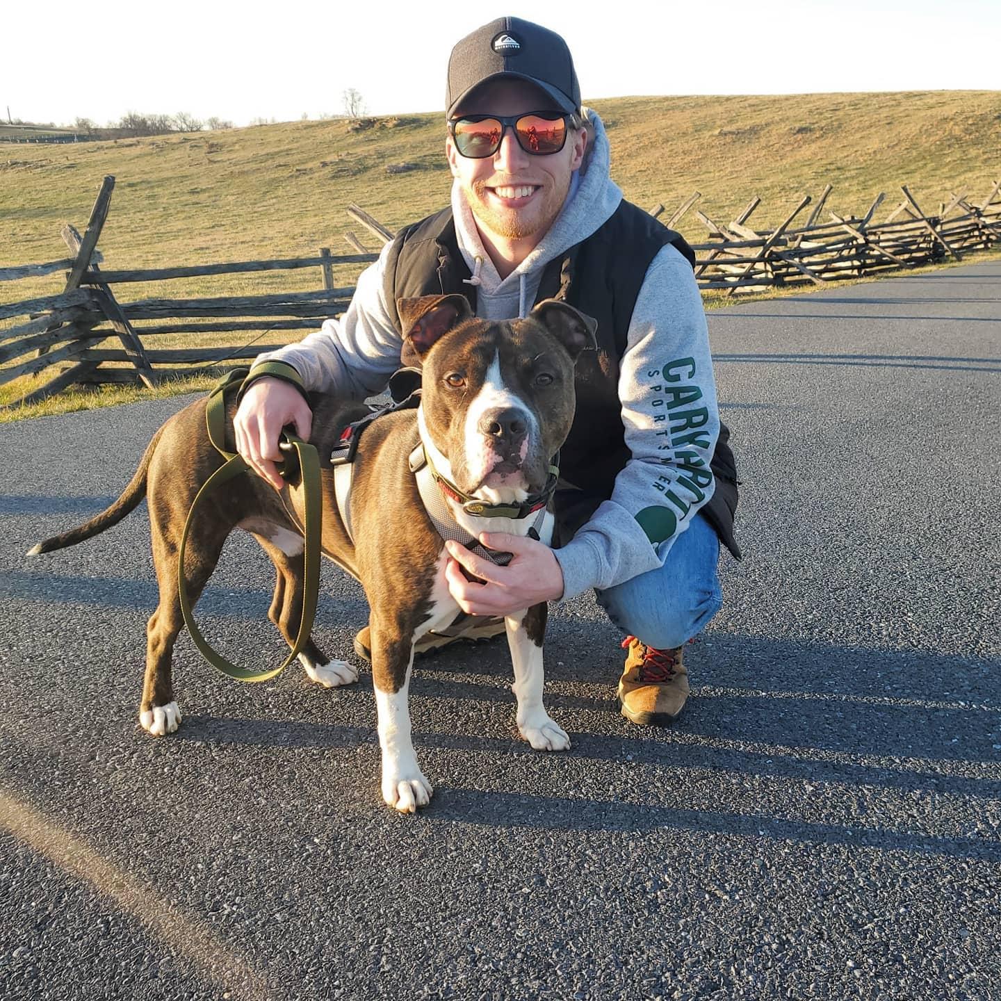 Rico Suave & his father, Dakota, the day Rico was adopted