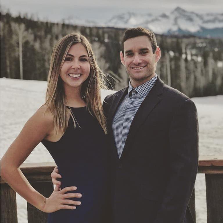 The One at Ellie's cousin's wedding on a ski mountain in Telluride