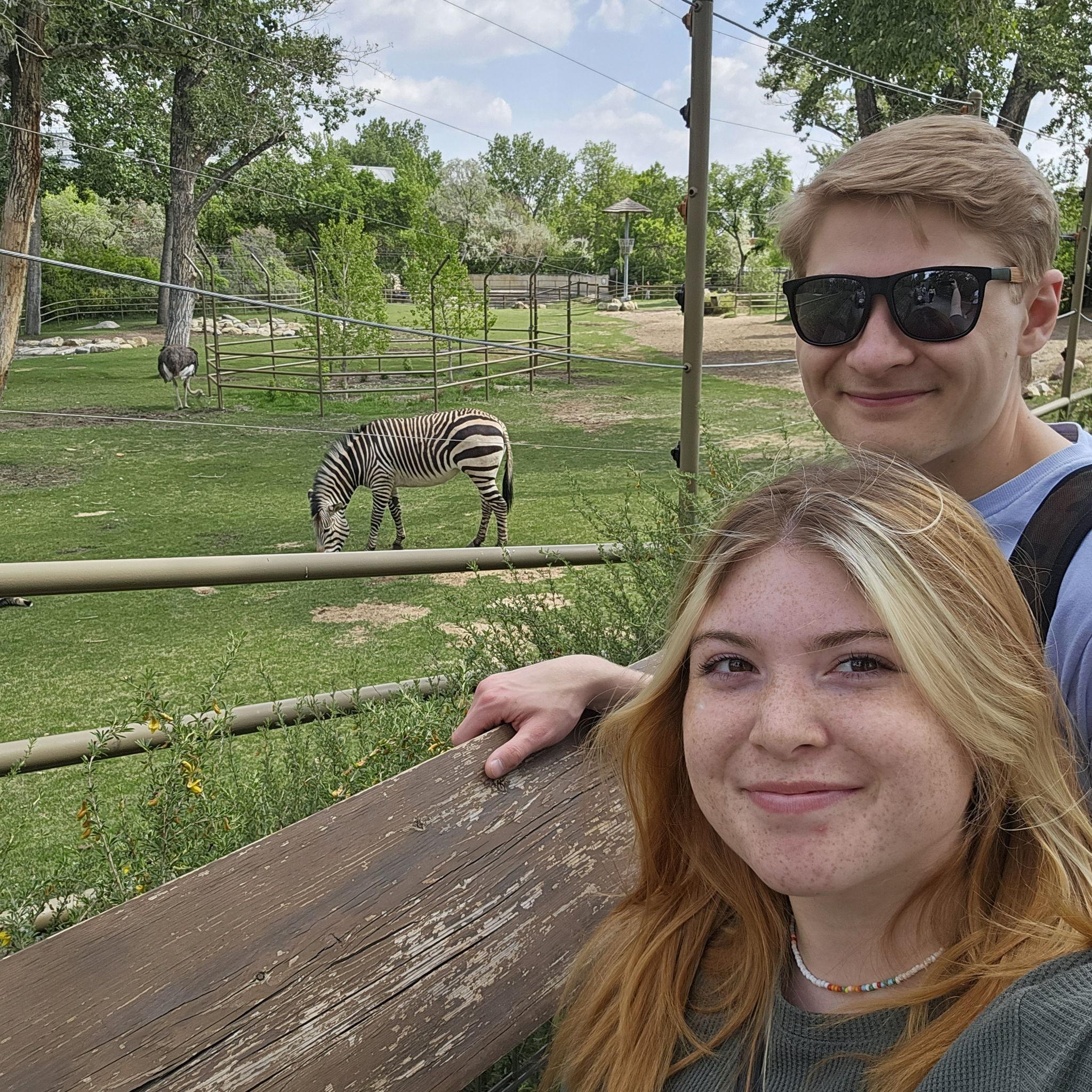 May 2023 - Tonia's first time at the Calgary Zoo!