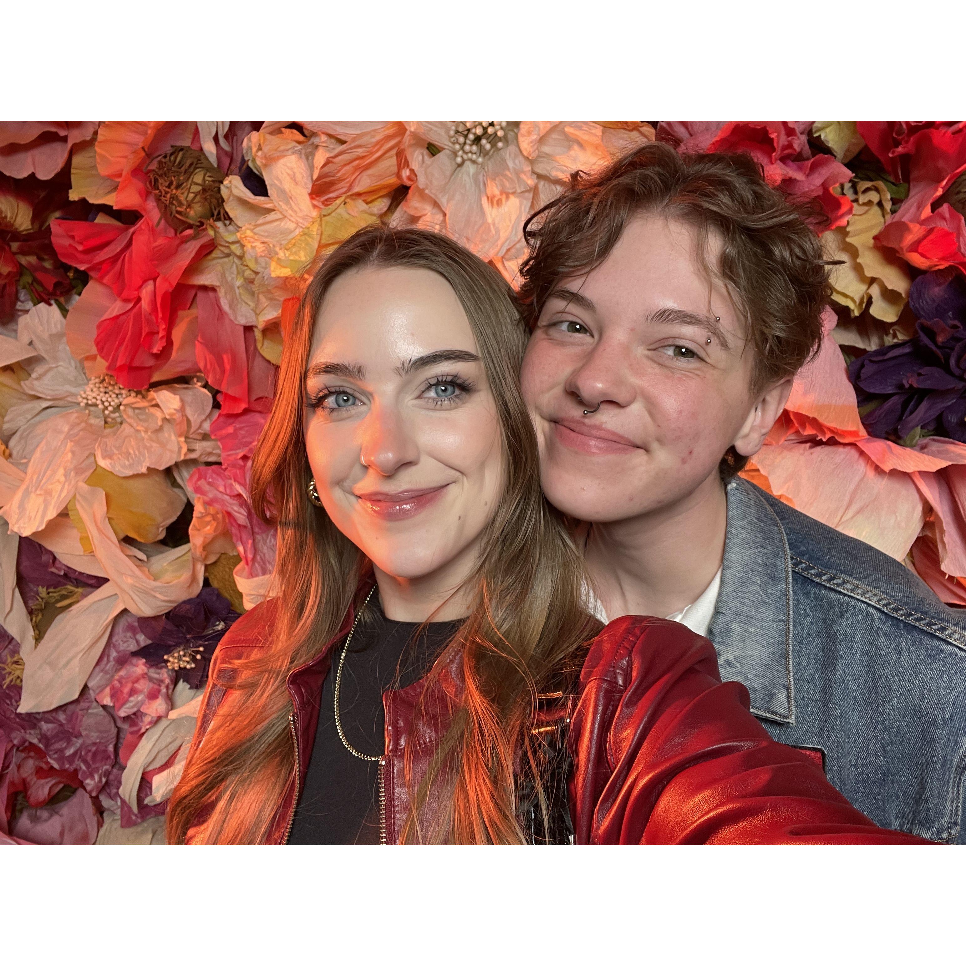 Our first valentine's day together. Reed planned an entire day for us.