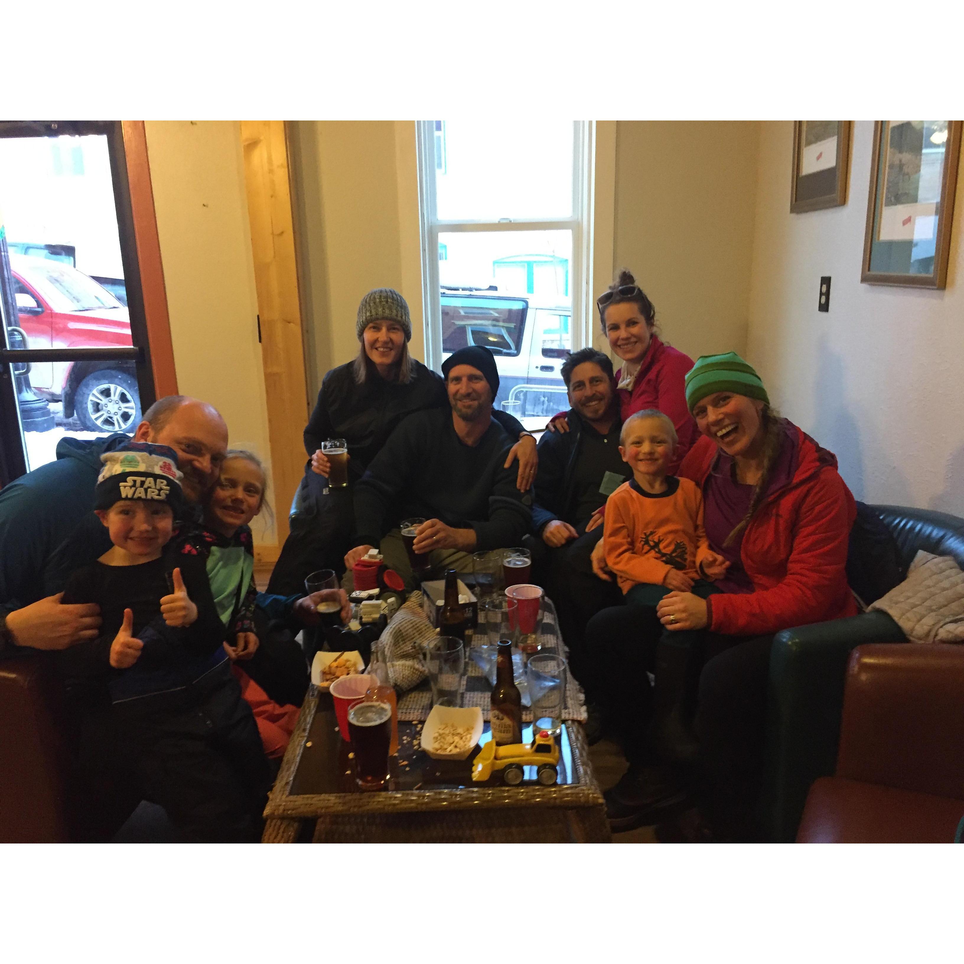 Montana post-skiing hang-out