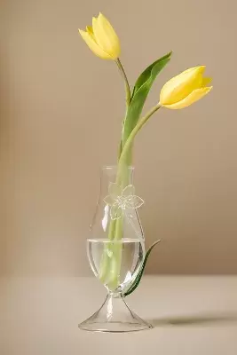 Ivie Glass Bud Vase