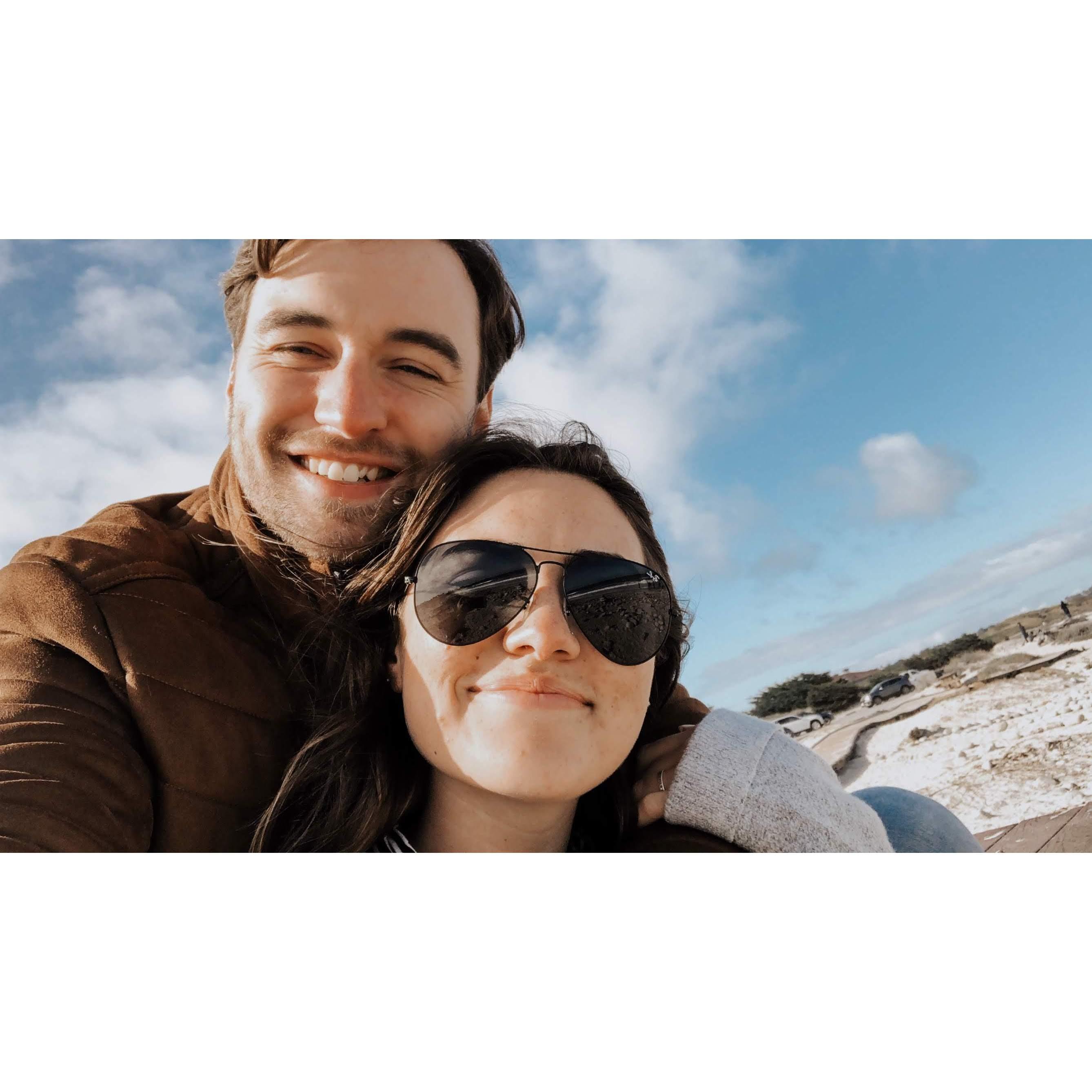 First weekend away together- Carmel, CA