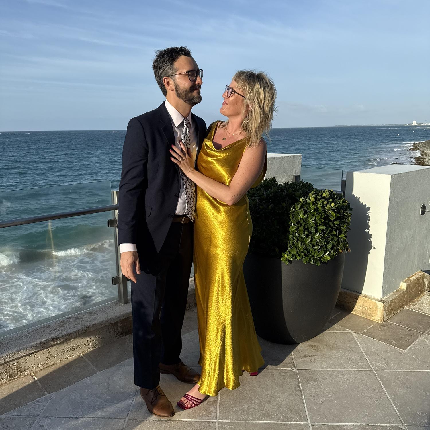 Justin’s sister’s wedding in Puerto Rico!