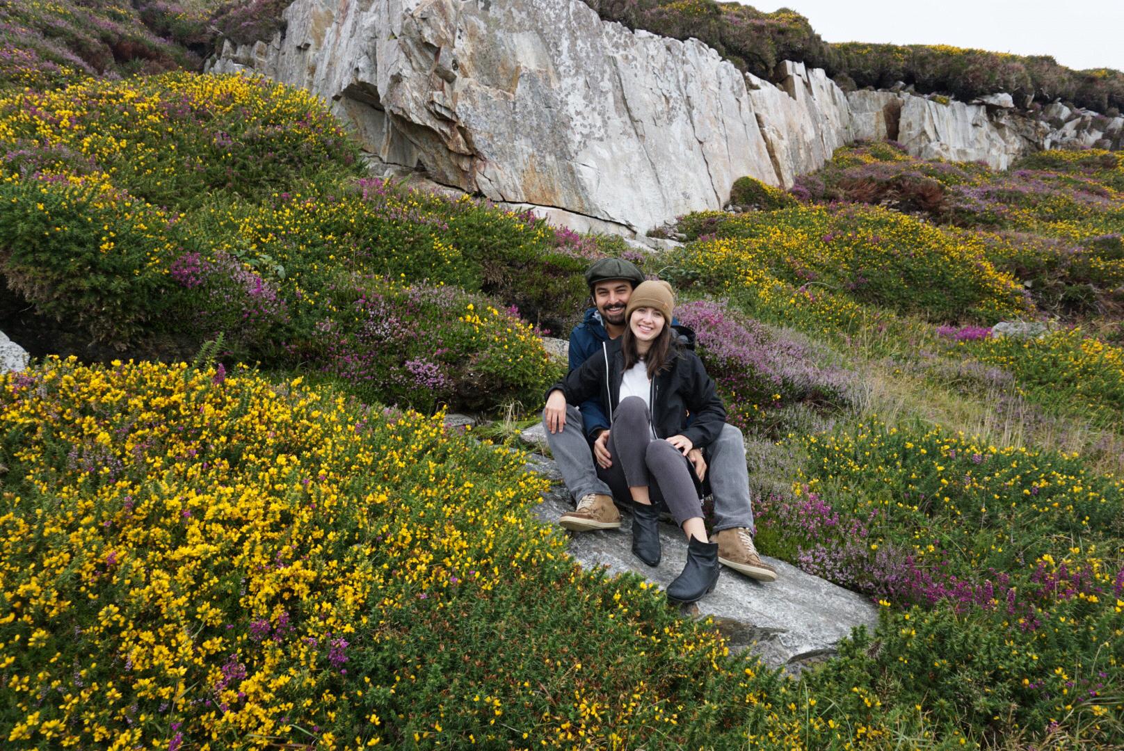 Two happy kids in Ireland