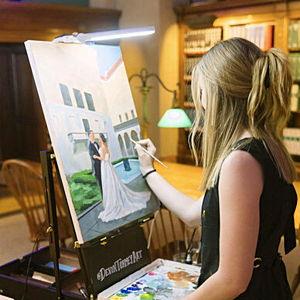 Live Wedding Painting