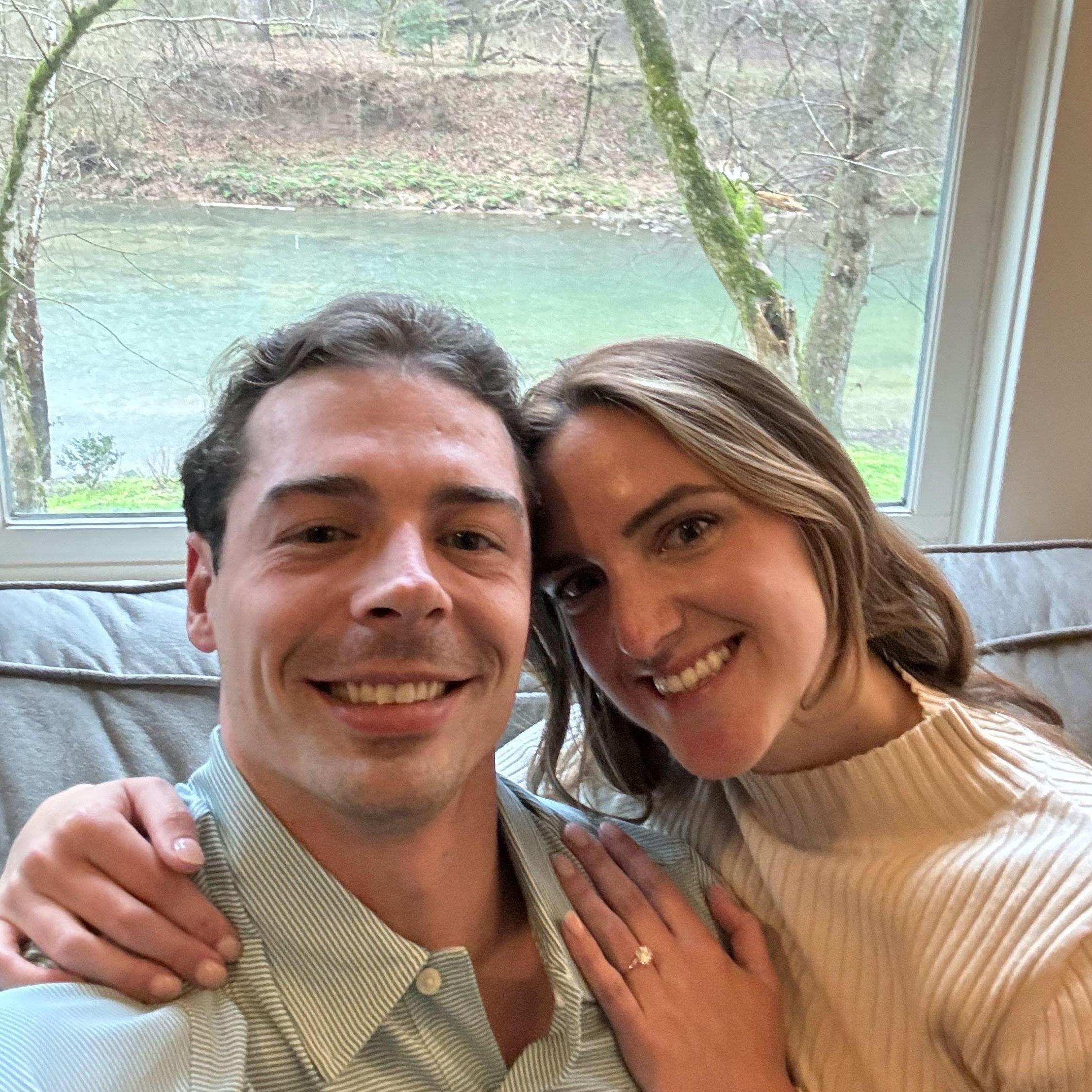 March 22nd, 2024: Erich proposed in north Georgia and surprised Maddy by flying in both their parents for the weekend!