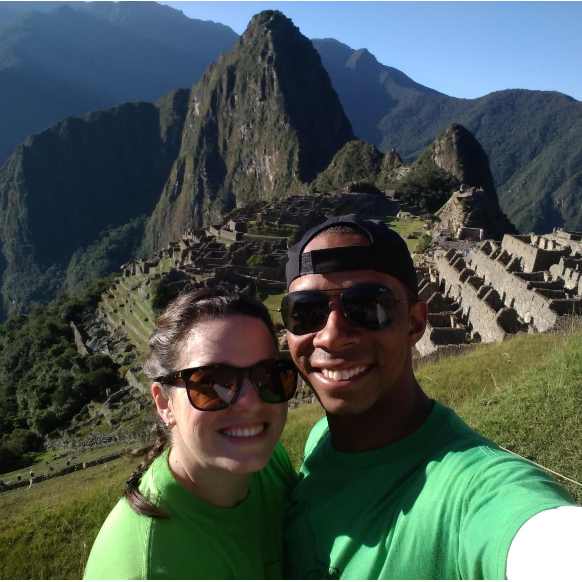 Machu Picchu, after 4 days on the Inca Trail.