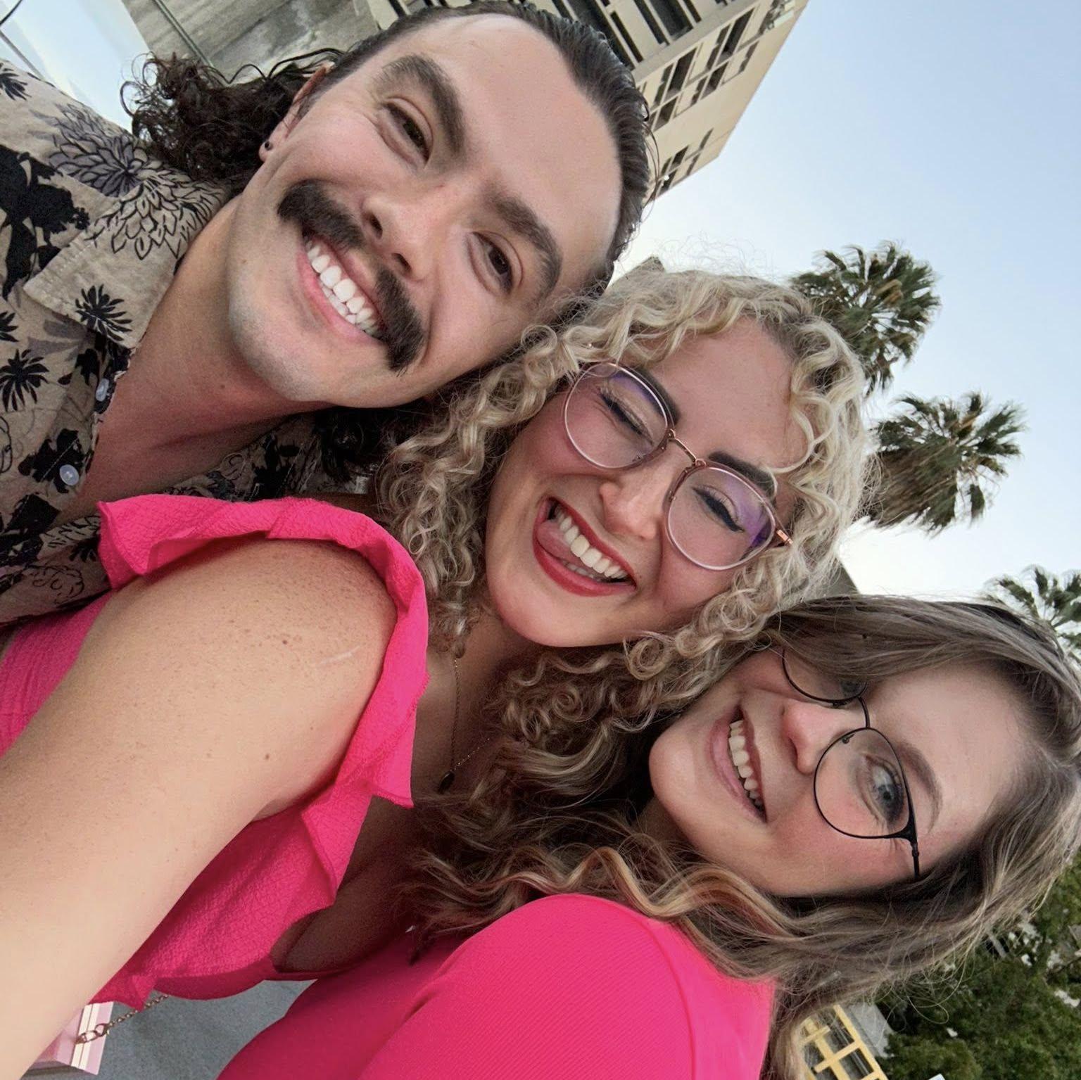 Us at our first concert together with our bestie in 2025