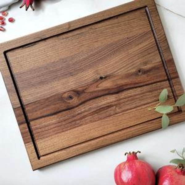 Handmade Walnut Wood Cutting Board