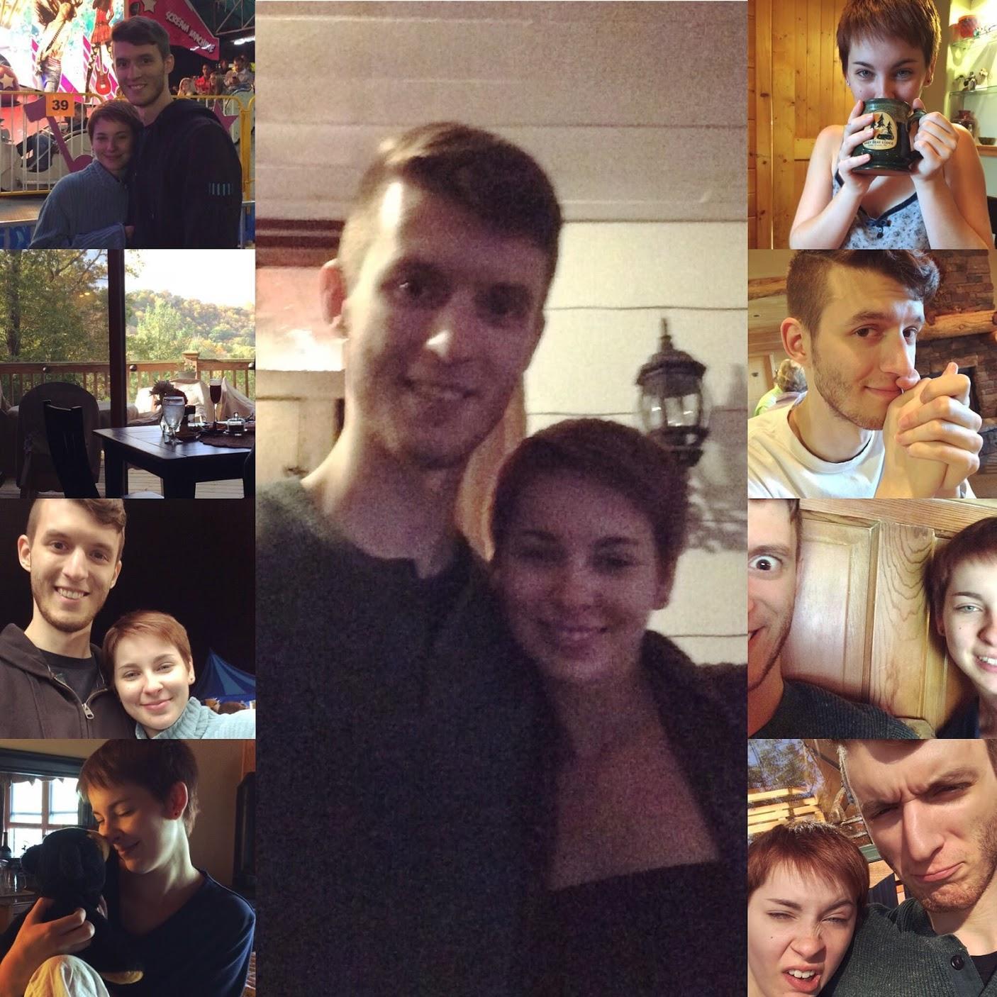 October 16-17, 2015: The amazing weekend we celebrated our one year anniversary! We went to the Lazy Bear Lodge and then to the NC State Fair. <3