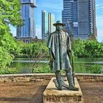 Stevie Ray Vaughan Statue