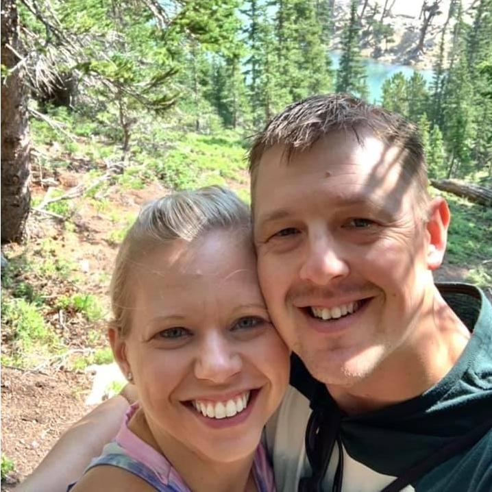 Hiking in Denver, CO in July 2021.