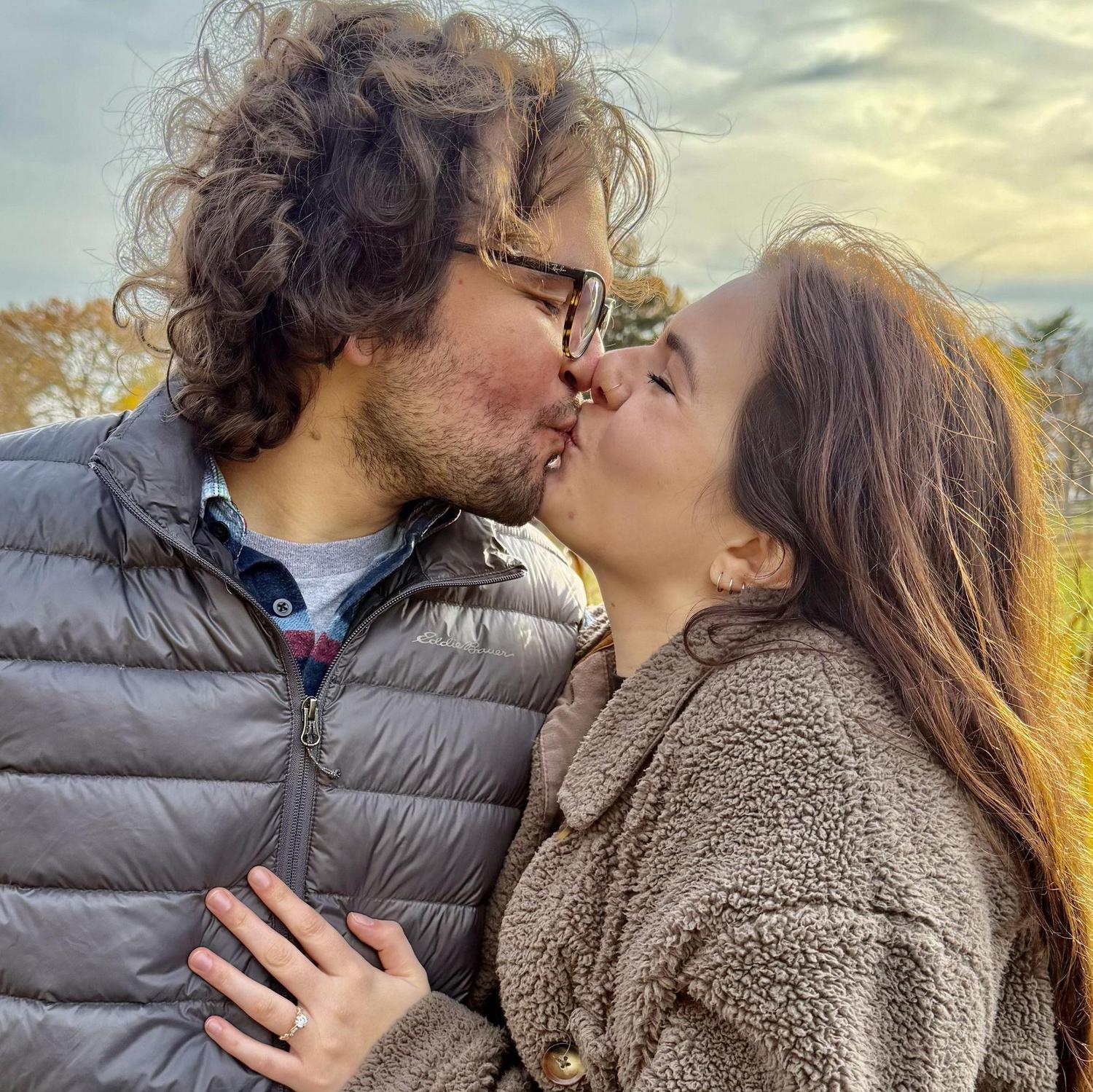 The day we got engaged!
