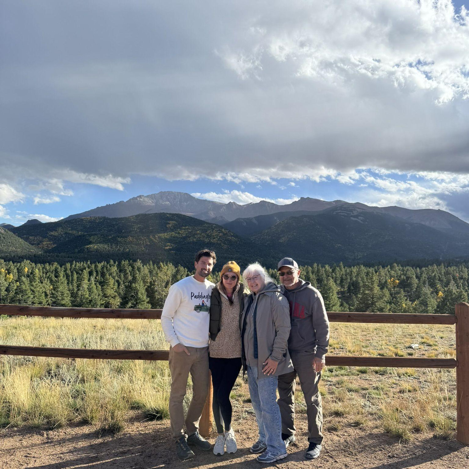We survived the drive over Pike's Peak.