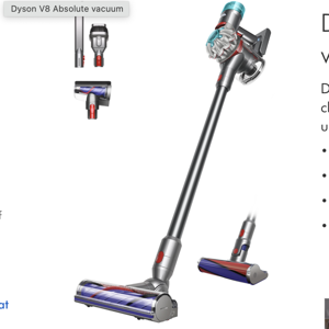 Dyson V8 Absolute (Silver/Nickel)