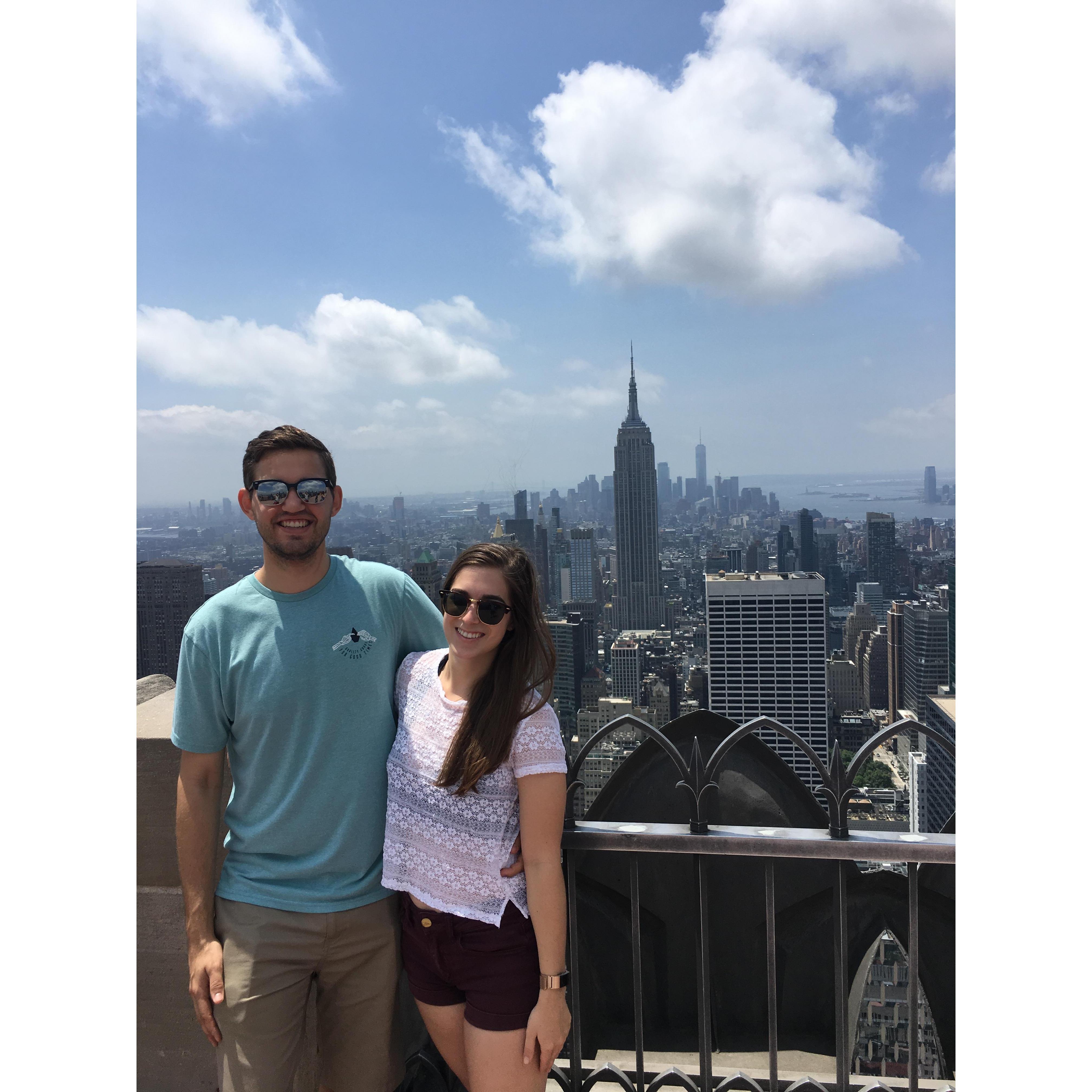 Senior year graduation trip to NYC 2017